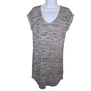 Athleta Heathered Gray So Soft Lounge Dress Size Small